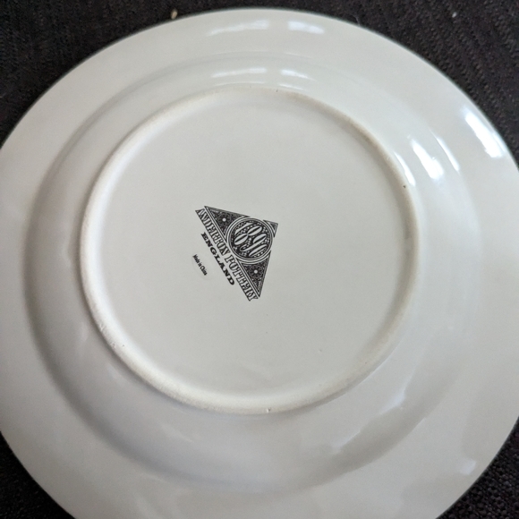 1890 Anderton Pottery England Twinkle Star Fairy Full 3 Piece Set Cup Bowl Plate - Picture 5 of 7